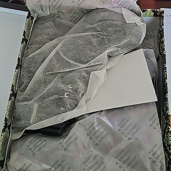 Womens Platform  Ankle Boots with Chunky Block Heels with zip pocket  sz 10 - Picture 4 of 11